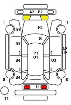Аукционный лист TOYOTA VITZ 2010