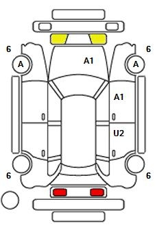 Аукционный лист MERCEDES BENZ GLB 2022