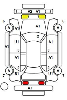 Аукционный лист BMW 5 SERIES 2011