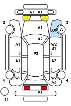 Аукционный лист TOYOTA BB 2011