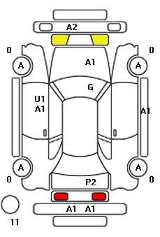 Аукционный лист FORD MUSTANG 2015