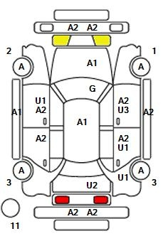 Аукционный лист SUBARU LEGACY B4 2010