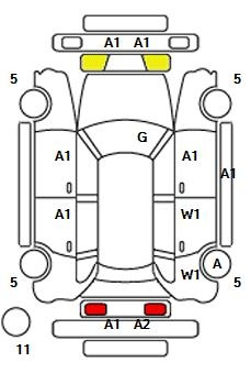 Аукционный лист TOYOTA PRIUS 2024