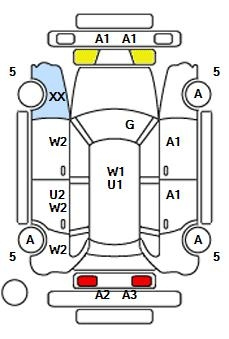 Аукционный лист AUDI A3 2015