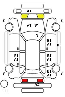 Аукционный лист AUDI A3 2010