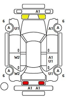 Аукционный лист TESLA MODEL3 2022