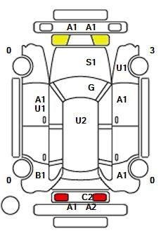 Аукционный лист TOYOTA ESTIMA 2012