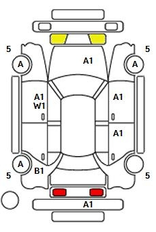 Аукционный лист AUDI A4 2013
