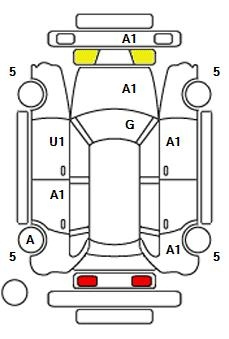 Аукционный лист AUDI A3 2015