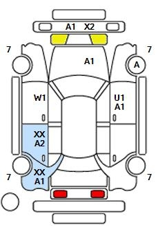 Аукционный лист VOLKSWAGEN PASSAT 2015