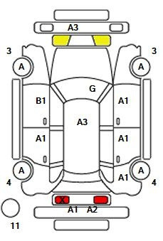 Аукционный лист AUDI A5 2011