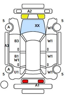Аукционный лист VOLVO V40 2015