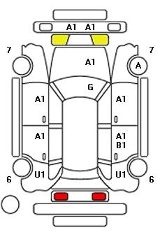 Аукционный лист AUDI A1 2016