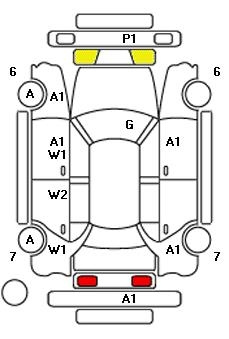 Аукционный лист TESLA MODEL3 2023