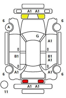 Аукционный лист SUBARU IMPREZA G4 2020
