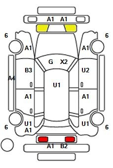 Аукционный лист TOYOTA YARIS 2020