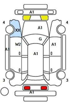 Аукционный лист BMW 5 SERIES 2019