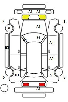 Аукционный лист BMW 5 SERIES 2021