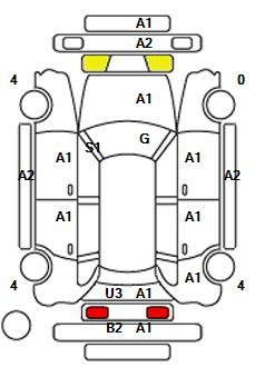 Аукционный лист TOYOTA WISH 2017