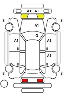 Аукционный лист TOYOTA COROLLA TOURING 2020