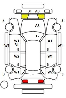 Аукционный лист AUDI A3 2013