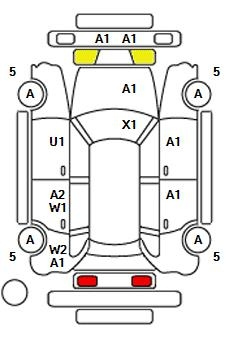 Аукционный лист AUDI S6 SERIES 2013