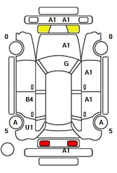 Аукционный лист BMW X5 SERIES 2022