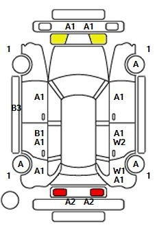 Аукционный лист AUDI A3 2013