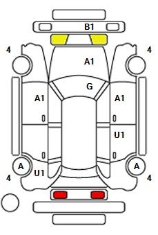 Аукционный лист BMW X1 2014