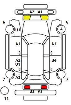 Аукционный лист AUDI A3 2011