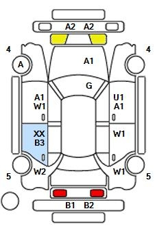 Аукционный лист AUDI A3 2016