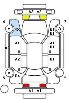 Аукционный лист BMW 3 SERIES 2015