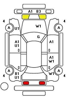 Аукционный лист BMW 3 SERIES 2015