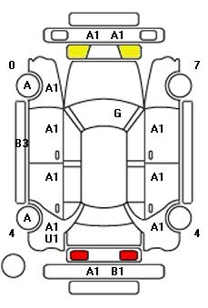 Аукционный лист BMW 5 SERIES 2018