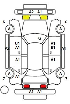 Аукционный лист LEXUS GS 2012