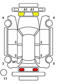 Аукционный лист VOLKSWAGEN GOLF 2016