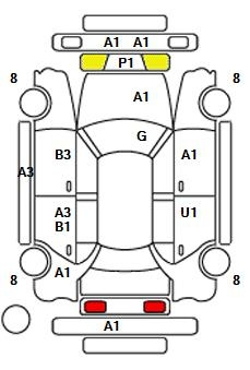 Аукционный лист TOYOTA CROWN 2013