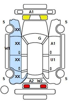 Аукционный лист TOYOTA VOXY 2018