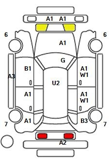Аукционный лист TOYOTA COROLLA FIELDER 2015