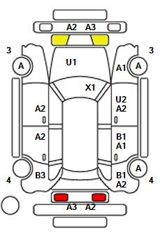 Аукционный лист AUDI A1 2015