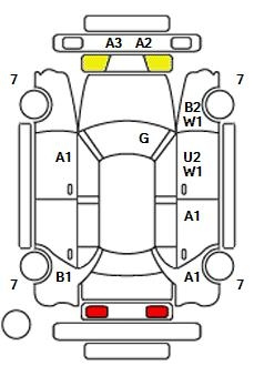 Аукционный лист VOLKSWAGEN PASSAT 2015