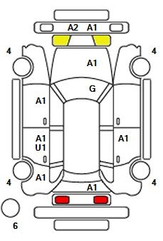 Аукционный лист TOYOTA SUCCEED 2015