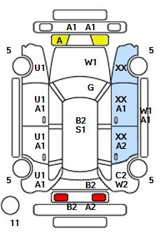 Аукционный лист NISSAN AD 2018