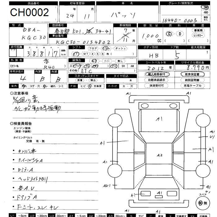 Аукционный лист