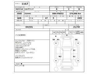 NISSAN ELGRAND 2015