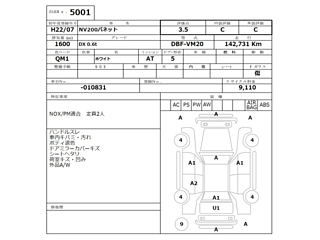 NISSAN NV200 2010