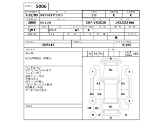 NISSAN CARAVAN VAN 2016