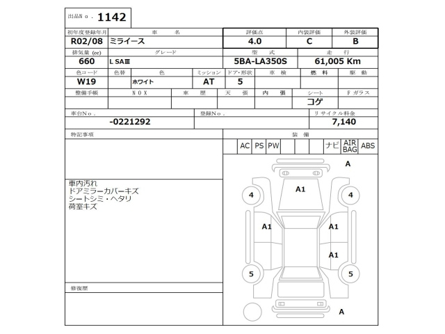 DAIHATSU MIRA E S 2020