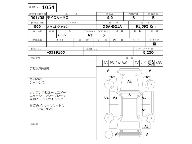 NISSAN DAYZ ROOX 2019