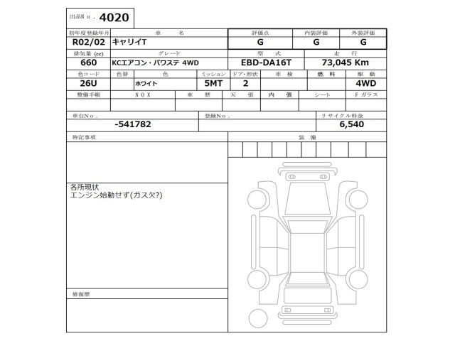 SUZUKI CARRY TRUCK 2020